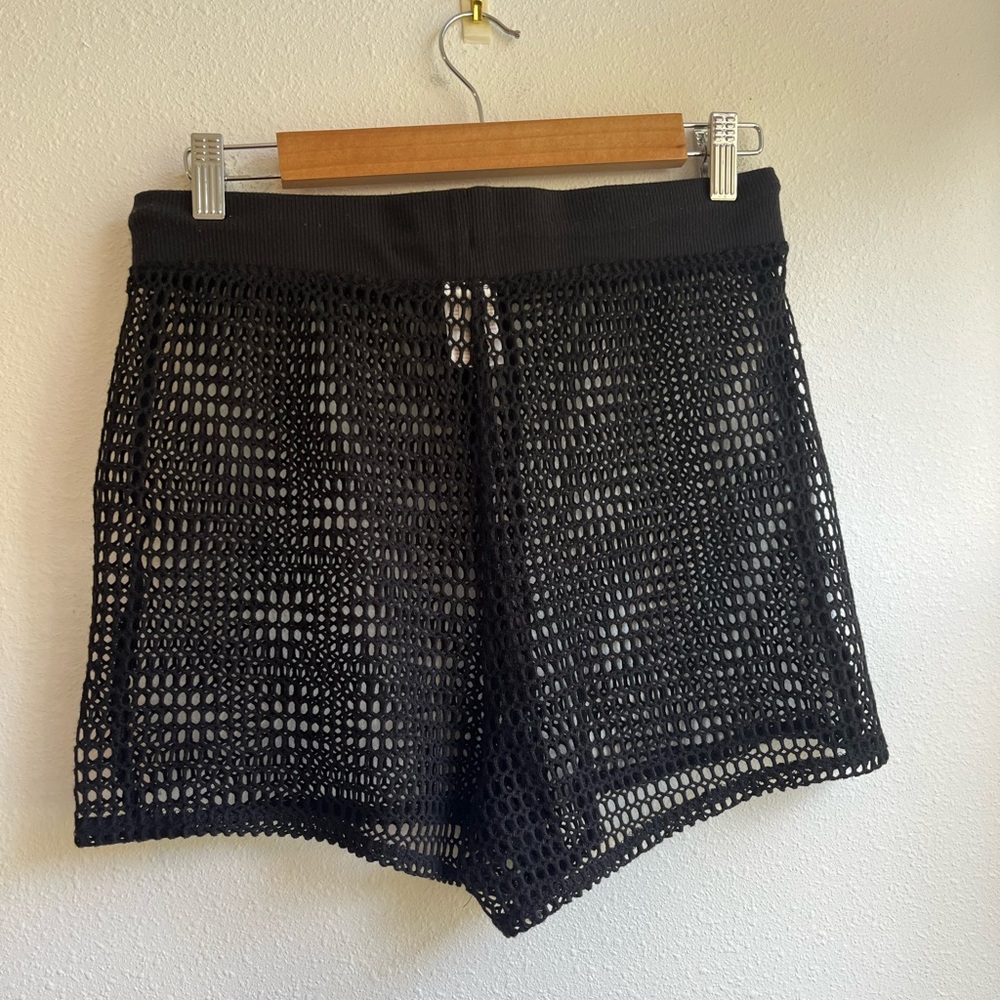 Shade & Shore Women’s Black Mesh Swim Coverup Small - Picture 5 of 6